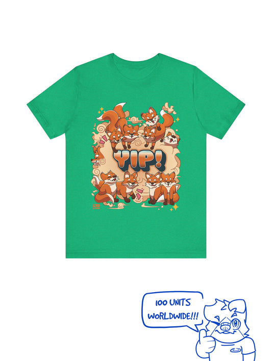 FOXES GO YIP TEE